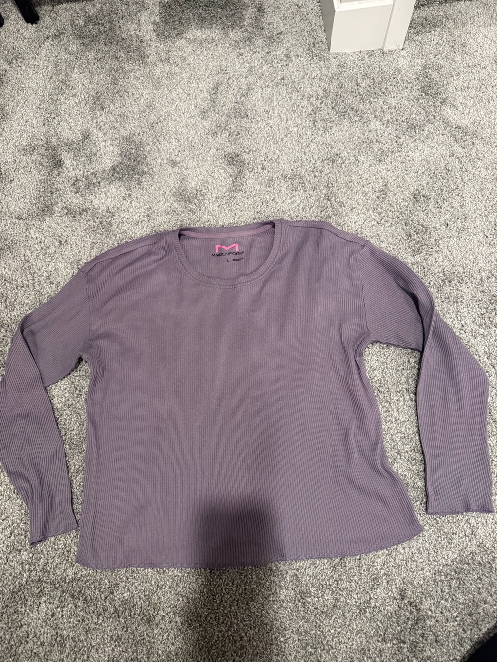 Lavender Ribbed longsleeve